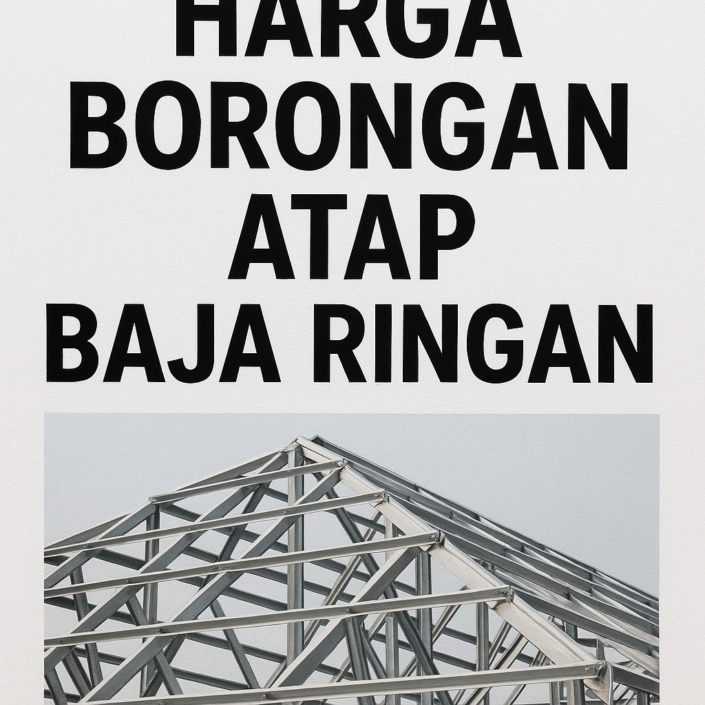harga borongan atap baja ringan